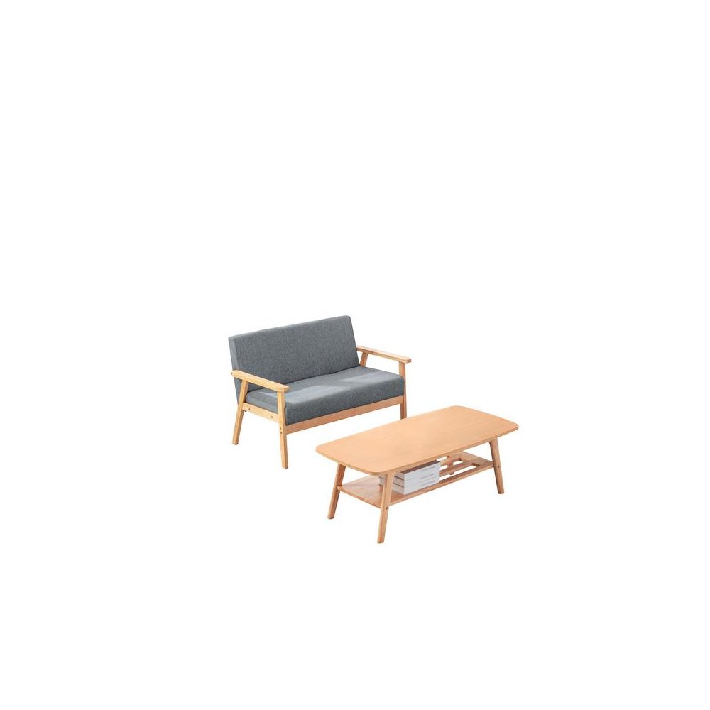 Bahamas Coffee Table and Loveseat Set