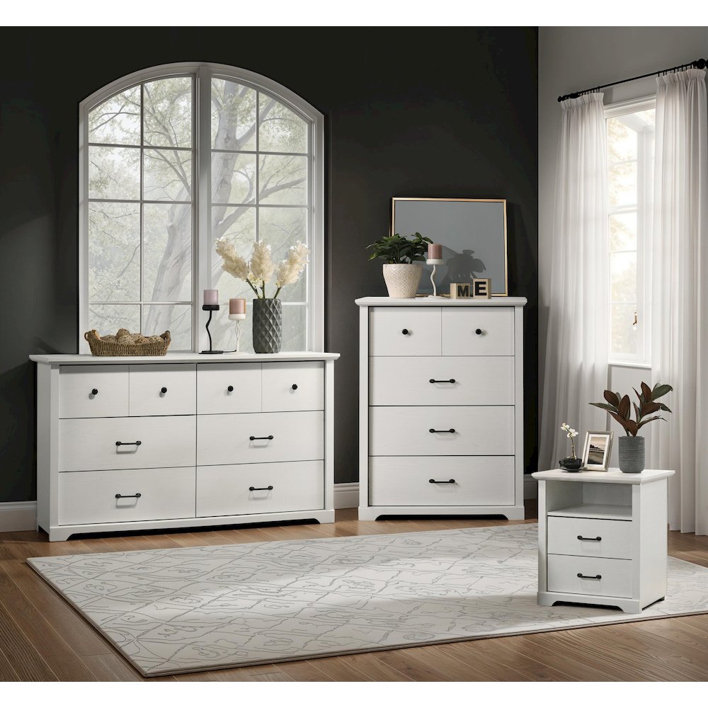 4-Drawer Chest & Nightstand