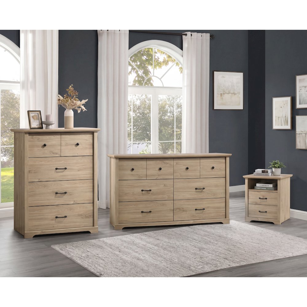 4-Drawer Chest & Nightstand