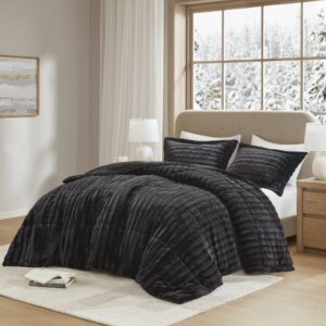 Duke Faux Fur Comforter Mini Set from Madison Park in  Black. Duke Faux Fur Comforter Mini Set from Madison Park in  Black. Duke Faux Fur Comforter Mini Set from Madison Park in  Black. Duke Faux Fur Comforter Mini Set from Madison Park in  Black. Duke Faux Fur Comforter Mini Set from Madison Park in  Black.