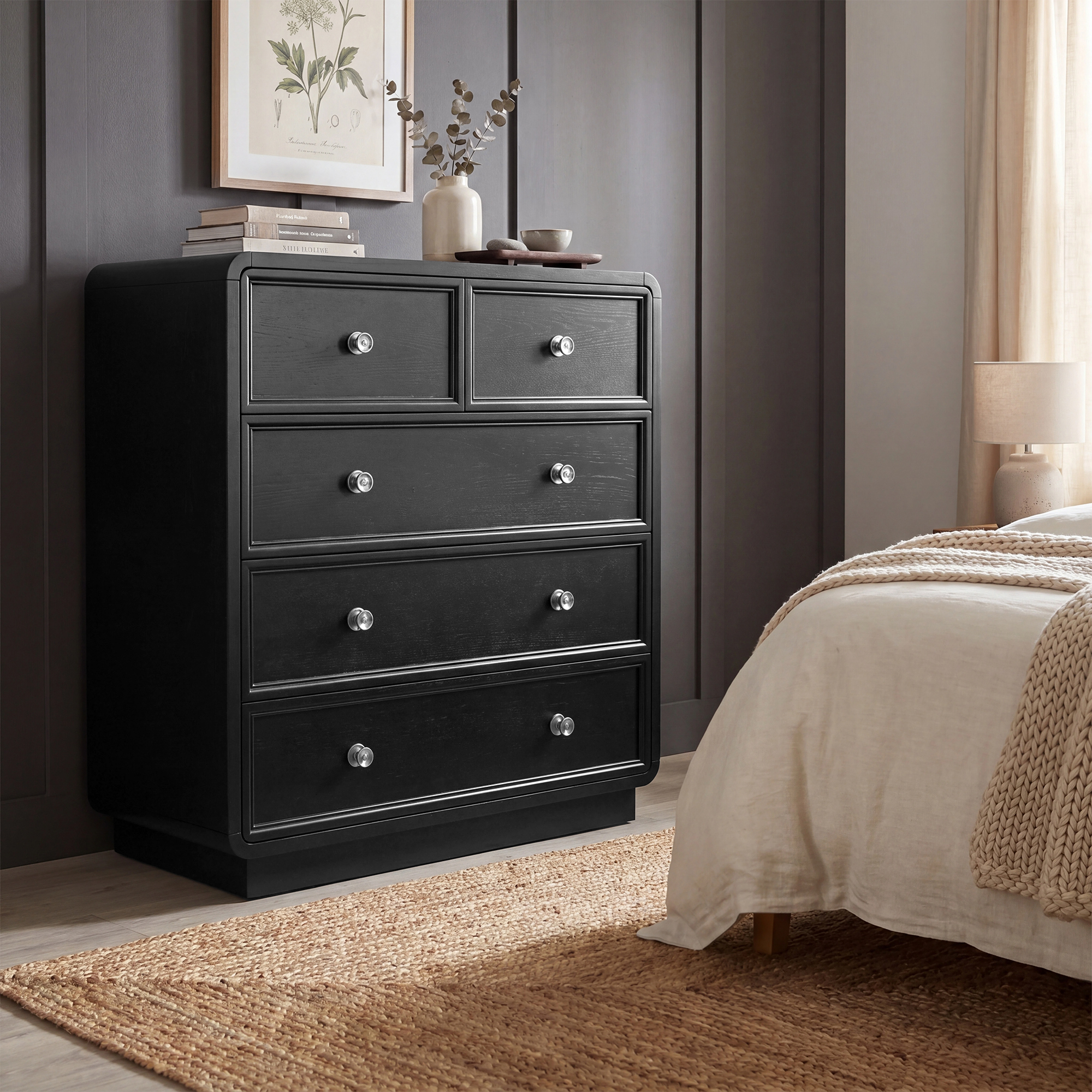 Deco 5 Drawer Dresser