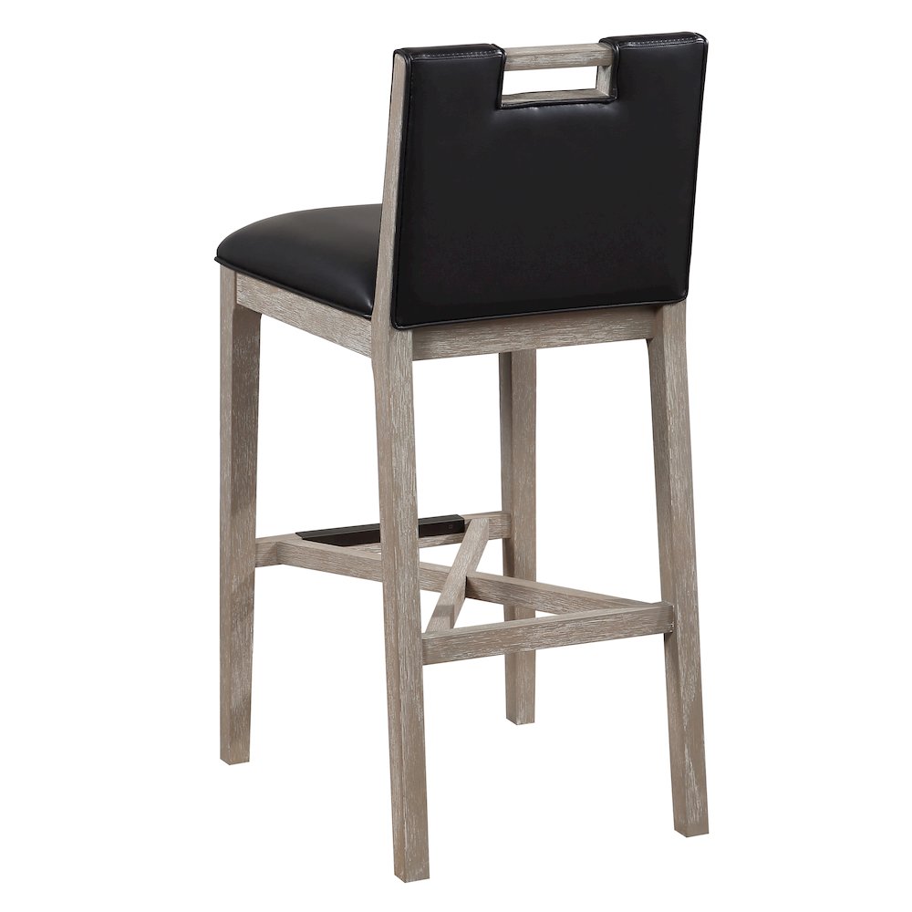 Jakarta 30″ Stool – Driftwood Grey