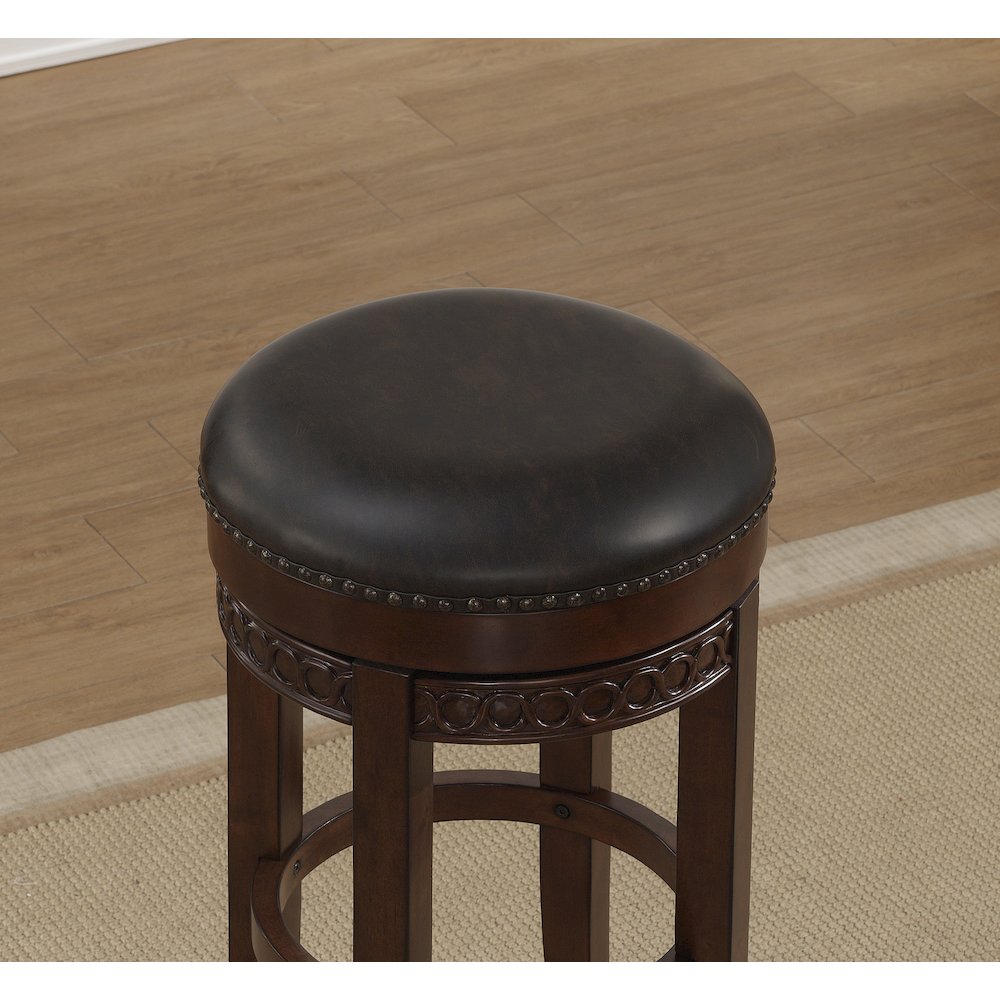 Concad Backless Stool – Cherry