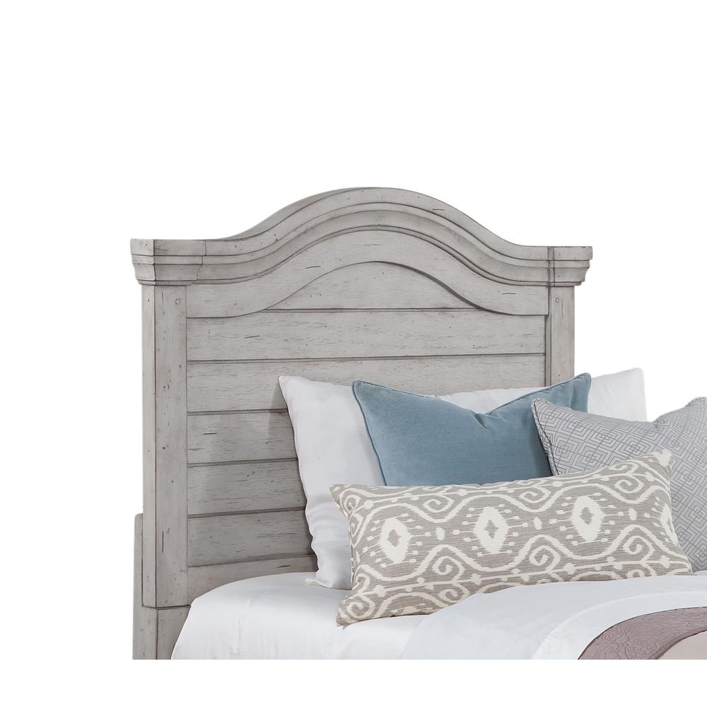 Stonebrook 3/3 Panel Headboard – Light Distressed Antique Gray