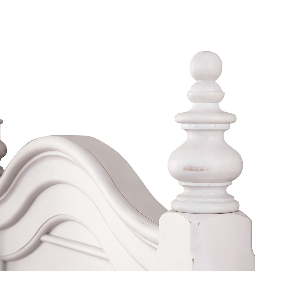 Rodanthe King Panel Bed – Dove White