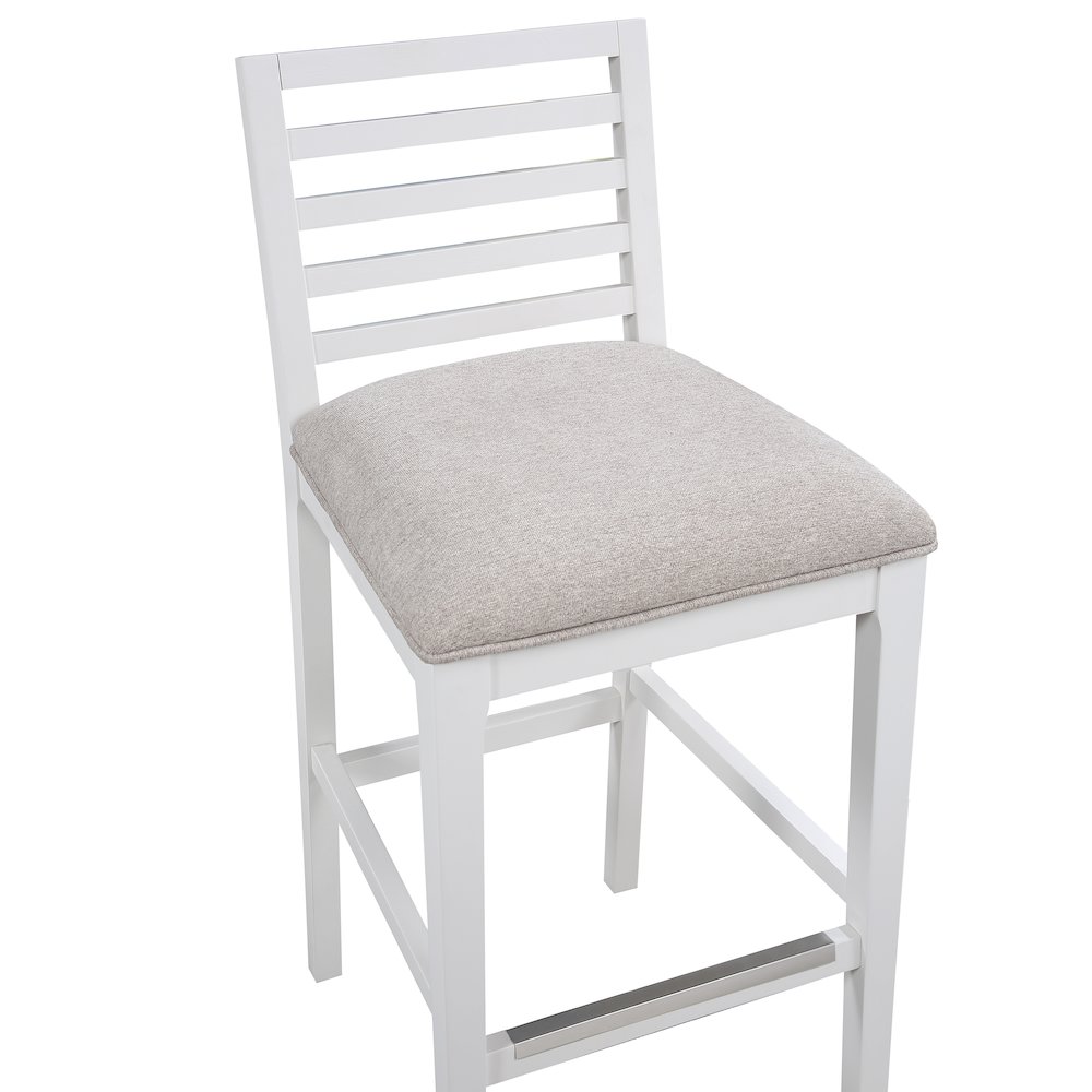 Siri 30″ Stool – White