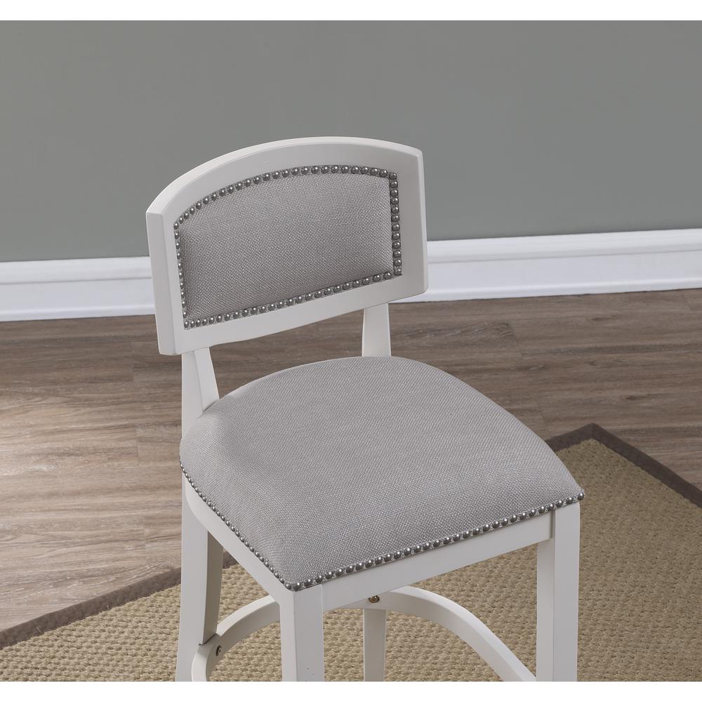 Beverly 26″ Stool – Off White Finish