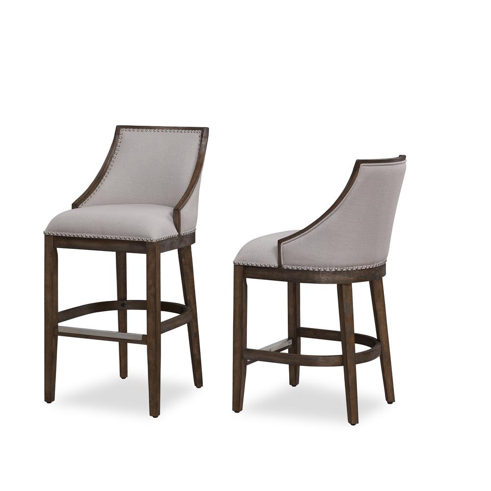 Brewer 26″ Stool – Drift Brown