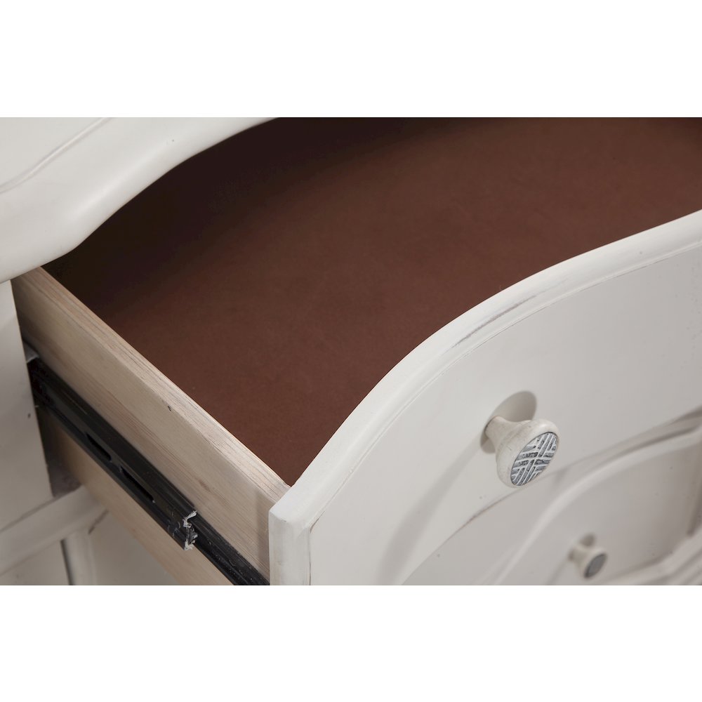 Rodanthe 8-Drawer Dresser – Dove White