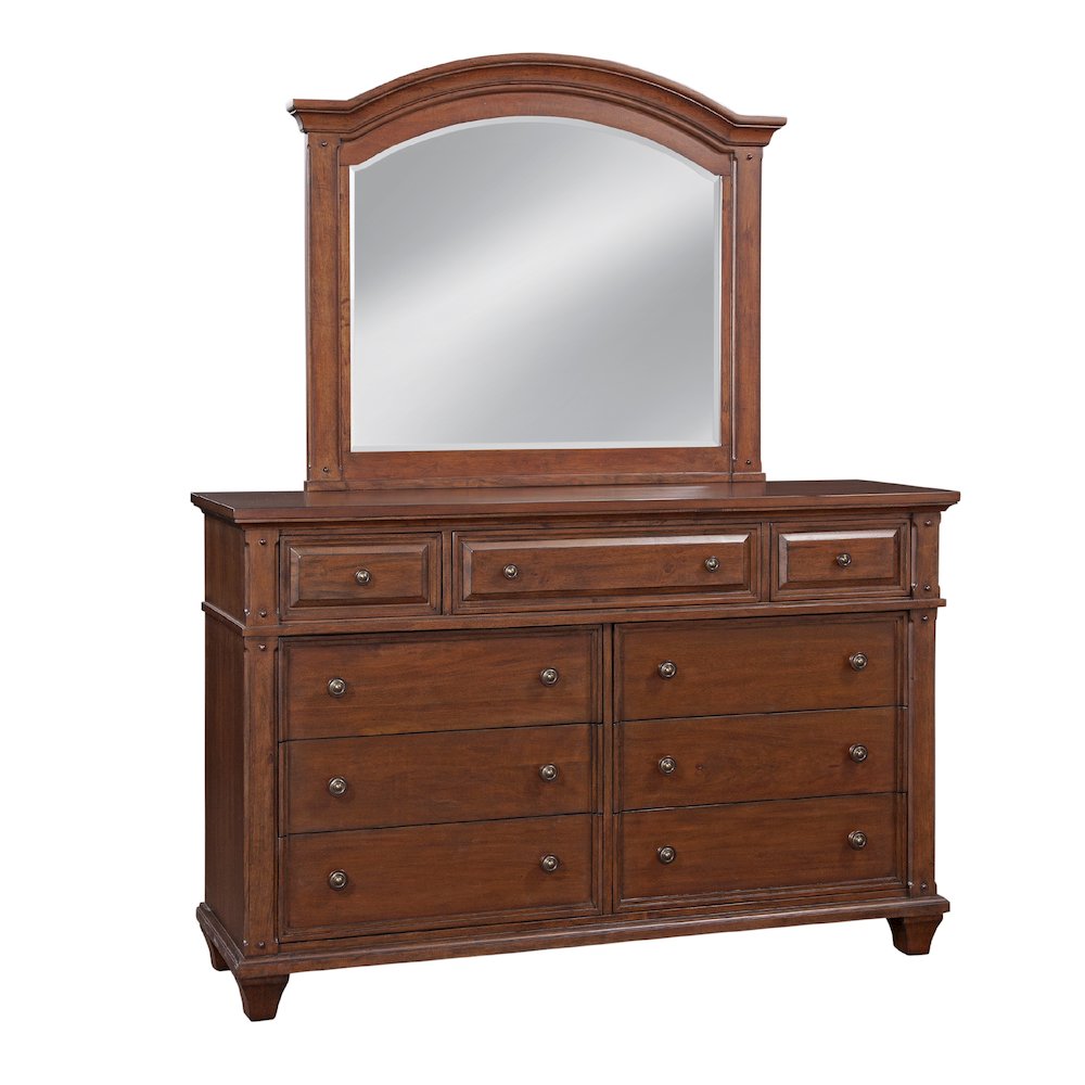 Sedona Dresser with Mirror – Cinnamon Cherry