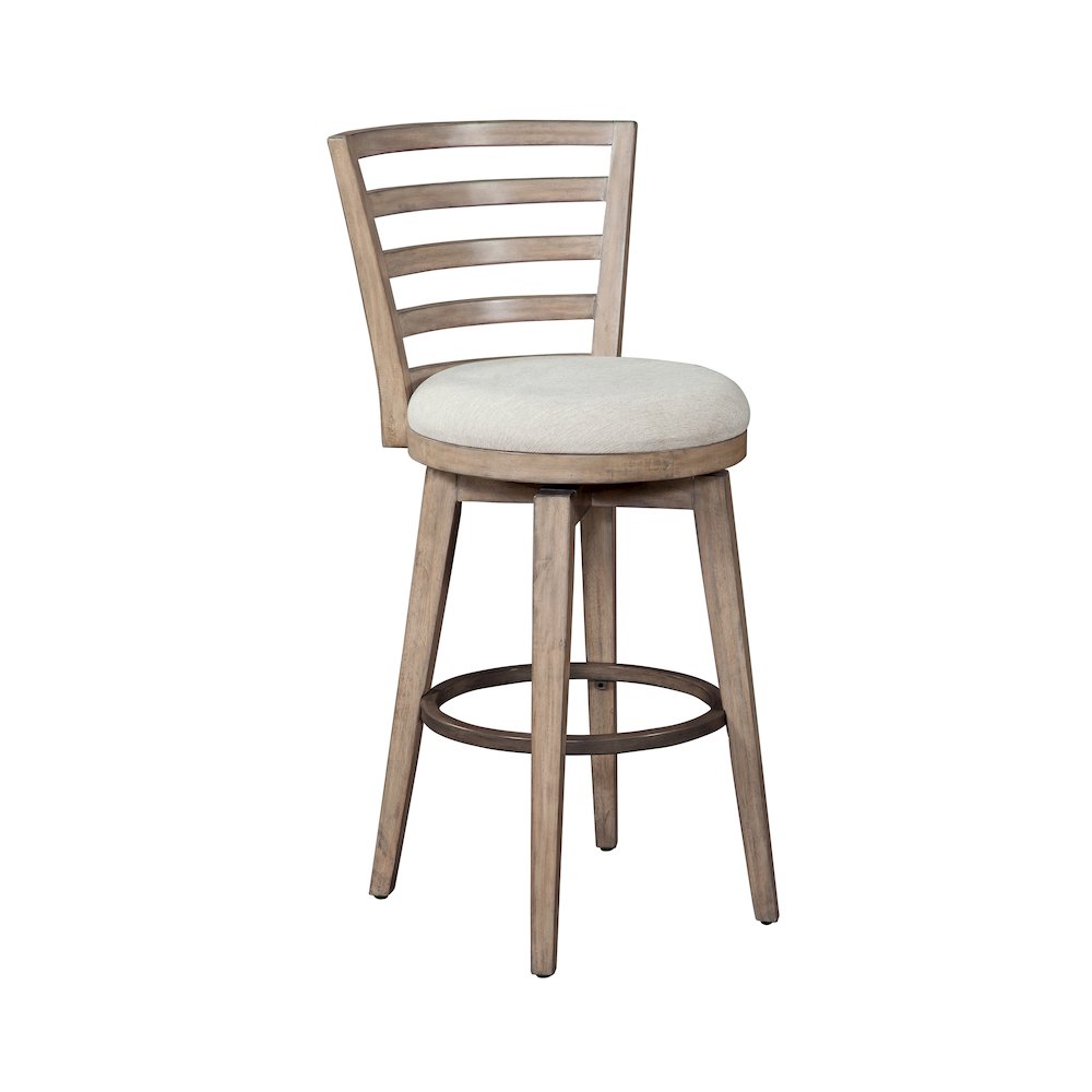 Meadowbrook Bar Height Swivel Stool – Brown