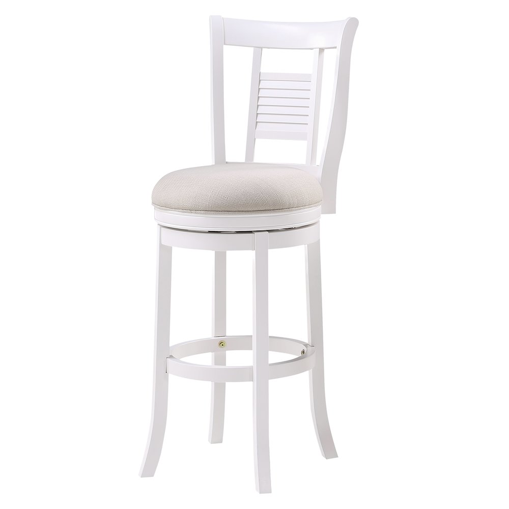 Palmer 30″ Swivel Stool – Antique White