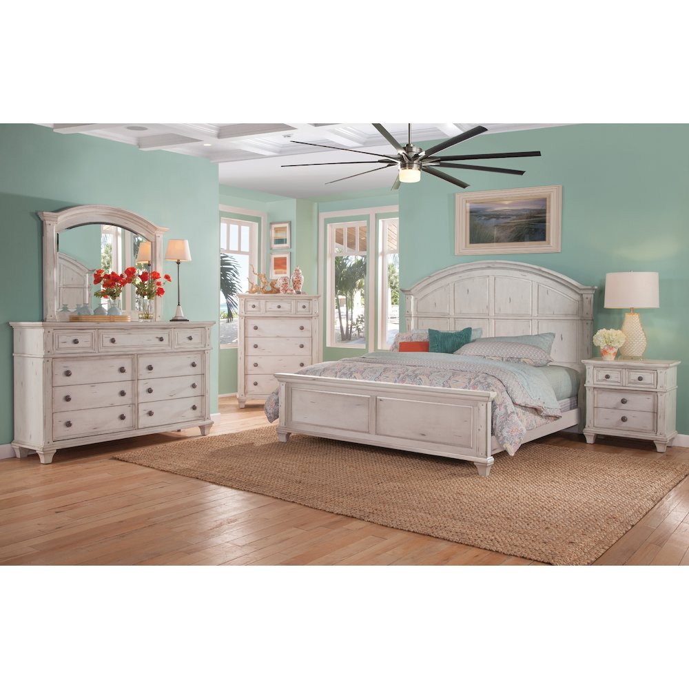 Sedona Dresser – Cobblestone White