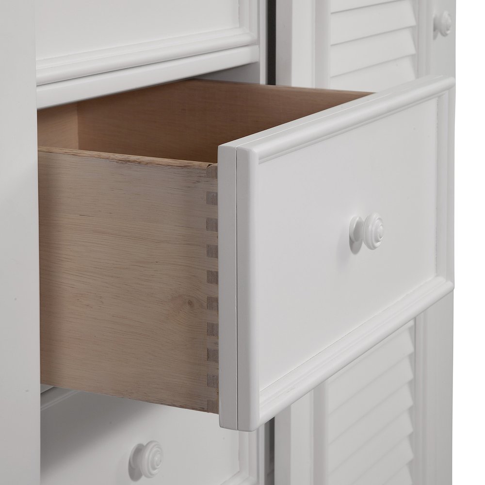 Cottage Traditions Gentleman’s Chest – White Cottage