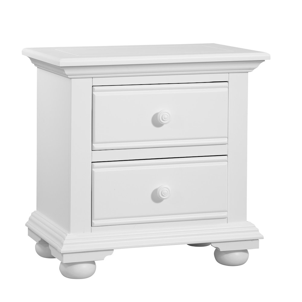 Cottage Traditions 2-Drawer Nightstand – White Cottage