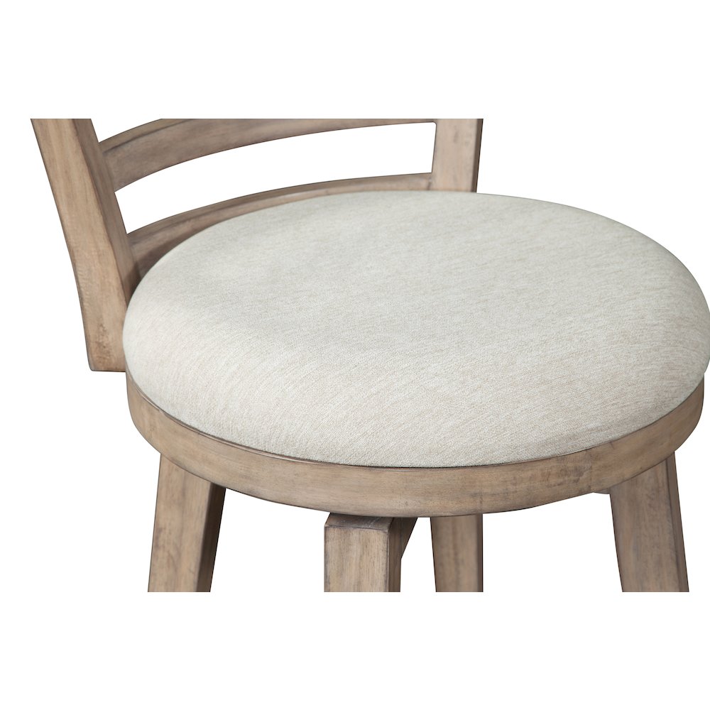 Meadowbrook Bar Height Swivel Stool – Brown