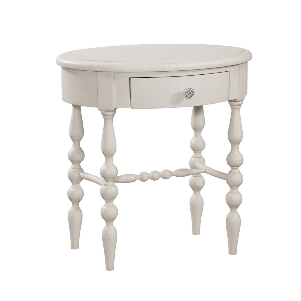 Rodanthe Accent Table – Dove White