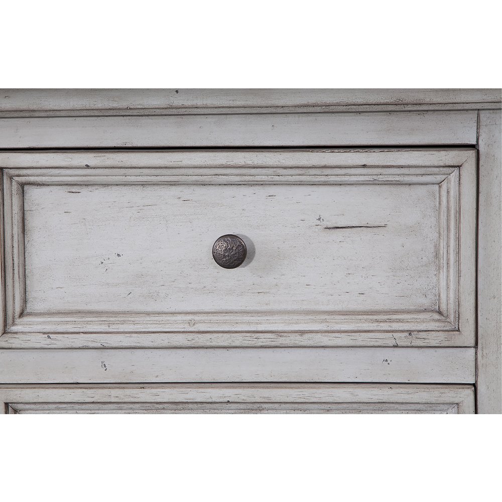 Stonebrook 5-Drawer Chest – Light Distressed Antique Gray