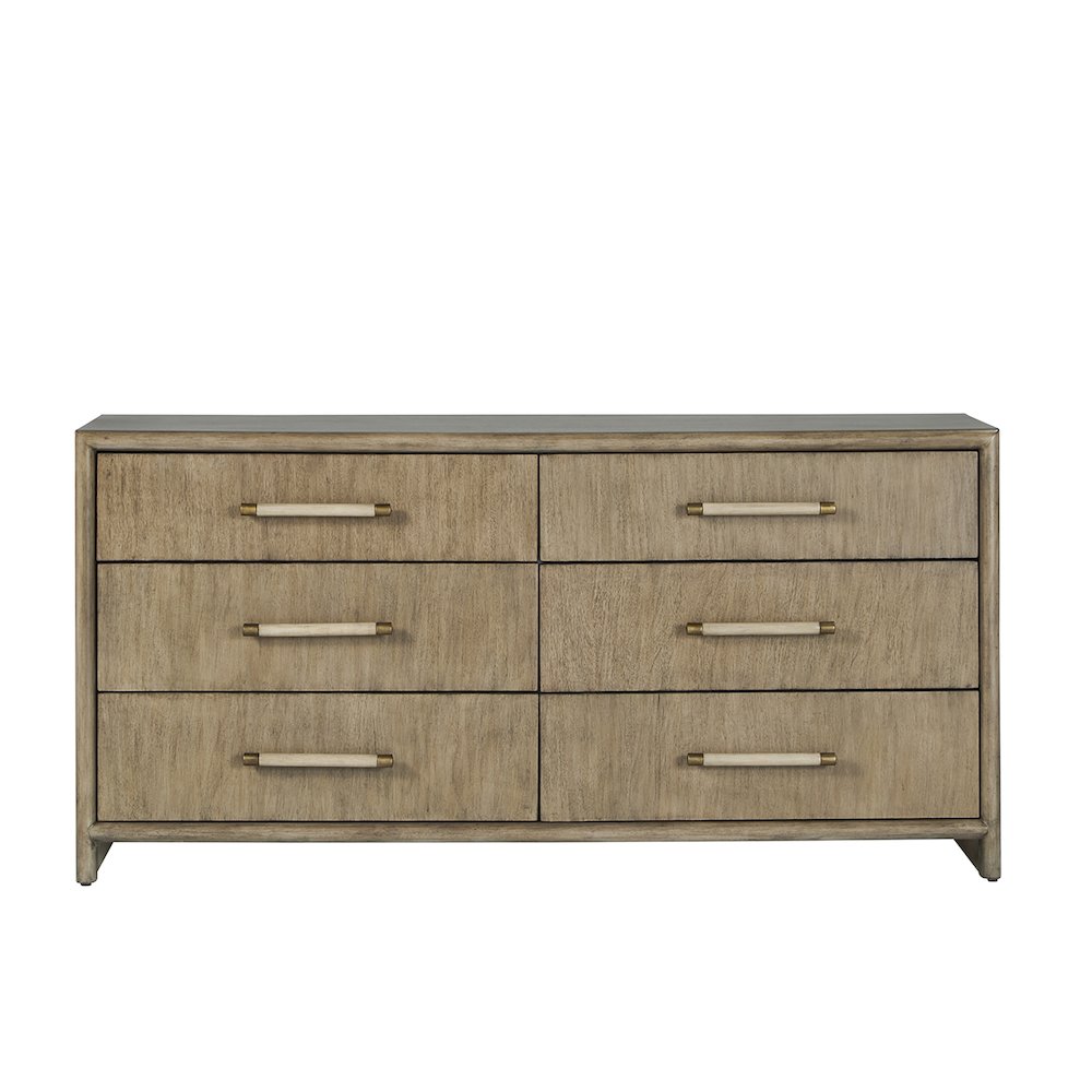 Arlington 6-Drawer Dresser – Nutmeg