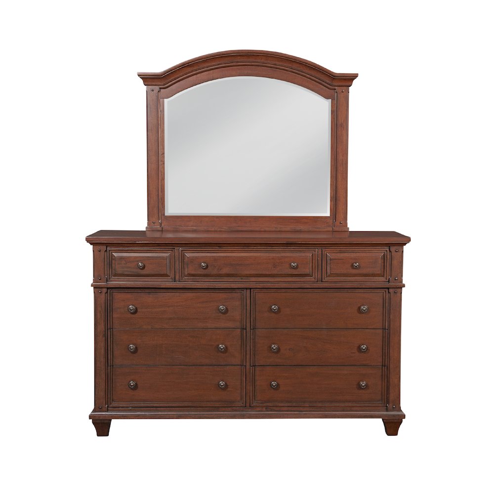 Sedona Dresser with Mirror – Cinnamon Cherry