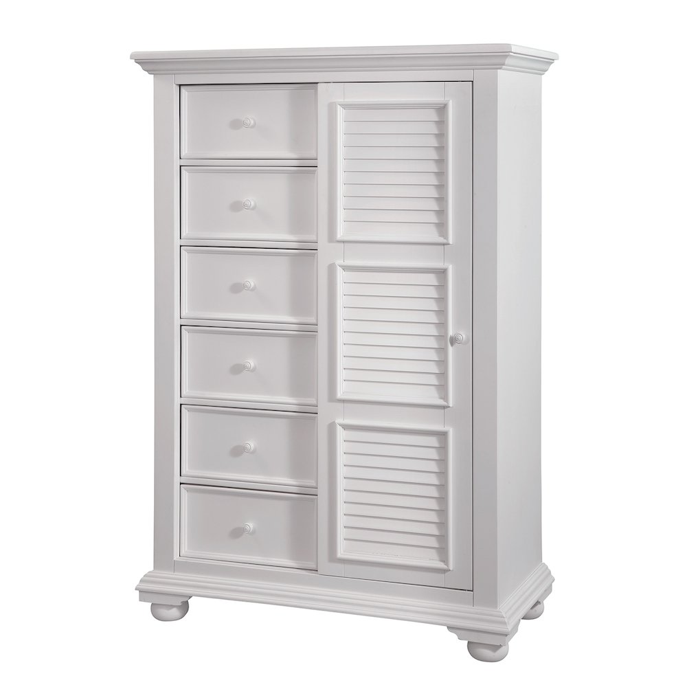 Cottage Traditions Gentleman’s Chest – White Cottage