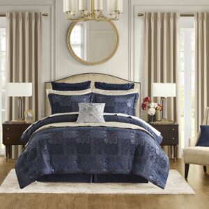 Galleria 4 Piece Comforter Set from Croscill Classics in  Navy. Galleria 4 Piece Comforter Set from Croscill Classics in  Navy. Galleria 4 Piece Comforter Set from Croscill Classics in  Navy. Galleria 4 Piece Comforter Set from Croscill Classics in  Navy. Galleria 4 Piece Comforter Set from Croscill Classics in  Navy.