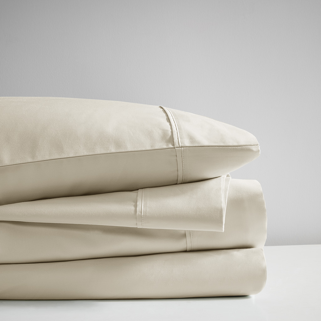 300 Thread Count 100% Organic Cotton Deep Pocket Sheet Set