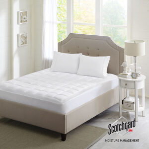 Highline 3M Microfiber Mattress Pad from Sleep Philosophy in  White. Highline 3M Microfiber Mattress Pad from Sleep Philosophy in  White. Highline 3M Microfiber Mattress Pad from Sleep Philosophy in  White. Highline 3M Microfiber Mattress Pad from Sleep Philosophy in  White. Highline 3M Microfiber Mattress Pad from Sleep Philosophy in  White.