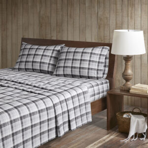 Cotton Flannel Sheet Set from Woolrich in  Grey Plaid. Cotton Flannel Sheet Set from Woolrich in  Grey Plaid. Cotton Flannel Sheet Set from Woolrich in  Grey Plaid. Cotton Flannel Sheet Set from Woolrich in  Grey Plaid. Cotton Flannel Sheet Set from Woolrich in  Grey Plaid.