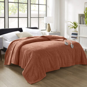 Dream Soft Heated Blanket from Serta in Rust. Dream Soft Heated Blanket from Serta in Rust. Dream Soft Heated Blanket from Serta in Rust. Dream Soft Heated Blanket from Serta in Rust. Dream Soft Heated Blanket from Serta in Rust.