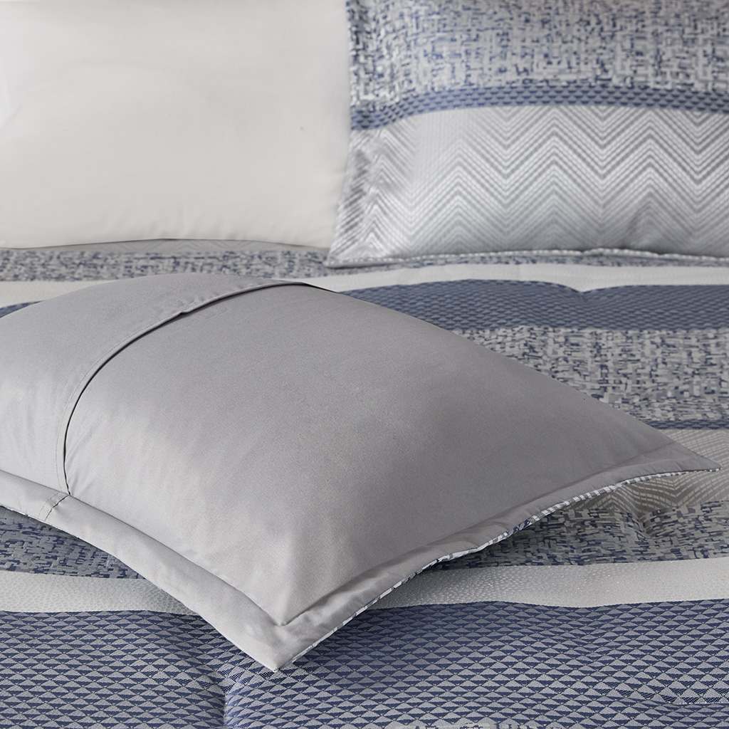 Rhapsody 7 Piece Jacquard Comforter Set