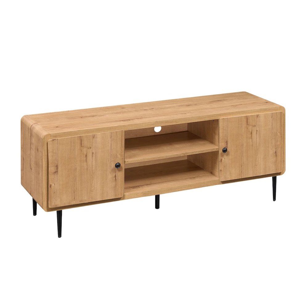 Techni Mobili Mid-Century Modern TV Stand for TV’s Up to 60”