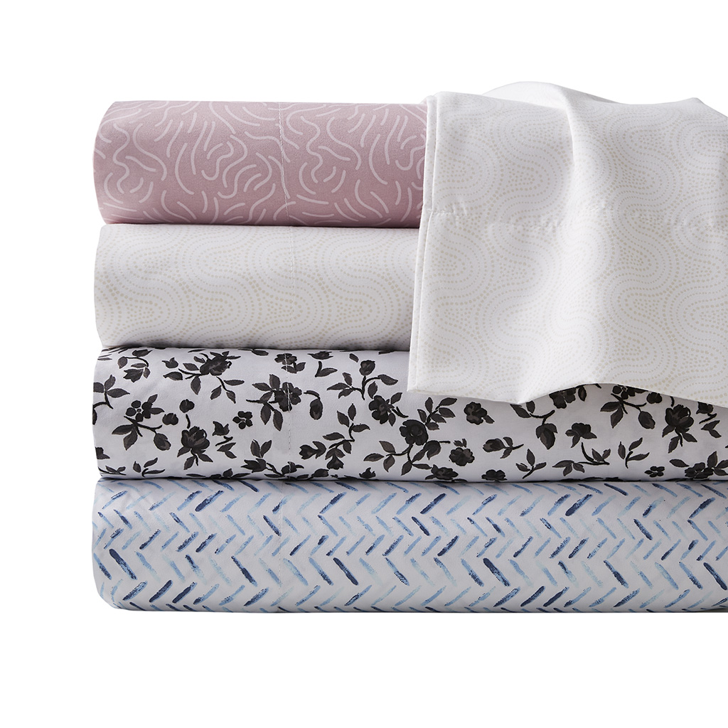 Printed Microfiber Sheet Set