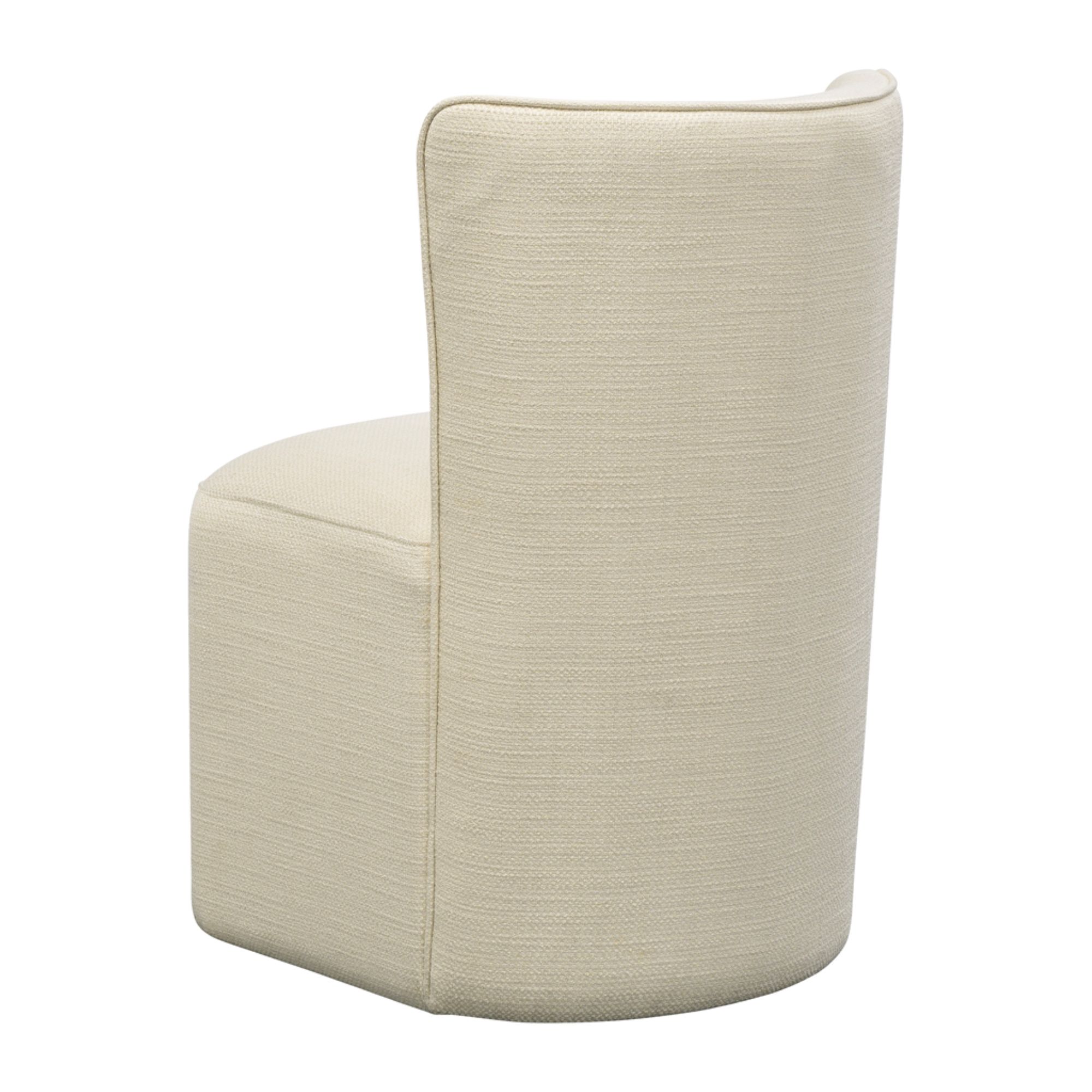 Vela Dining Chair with castors