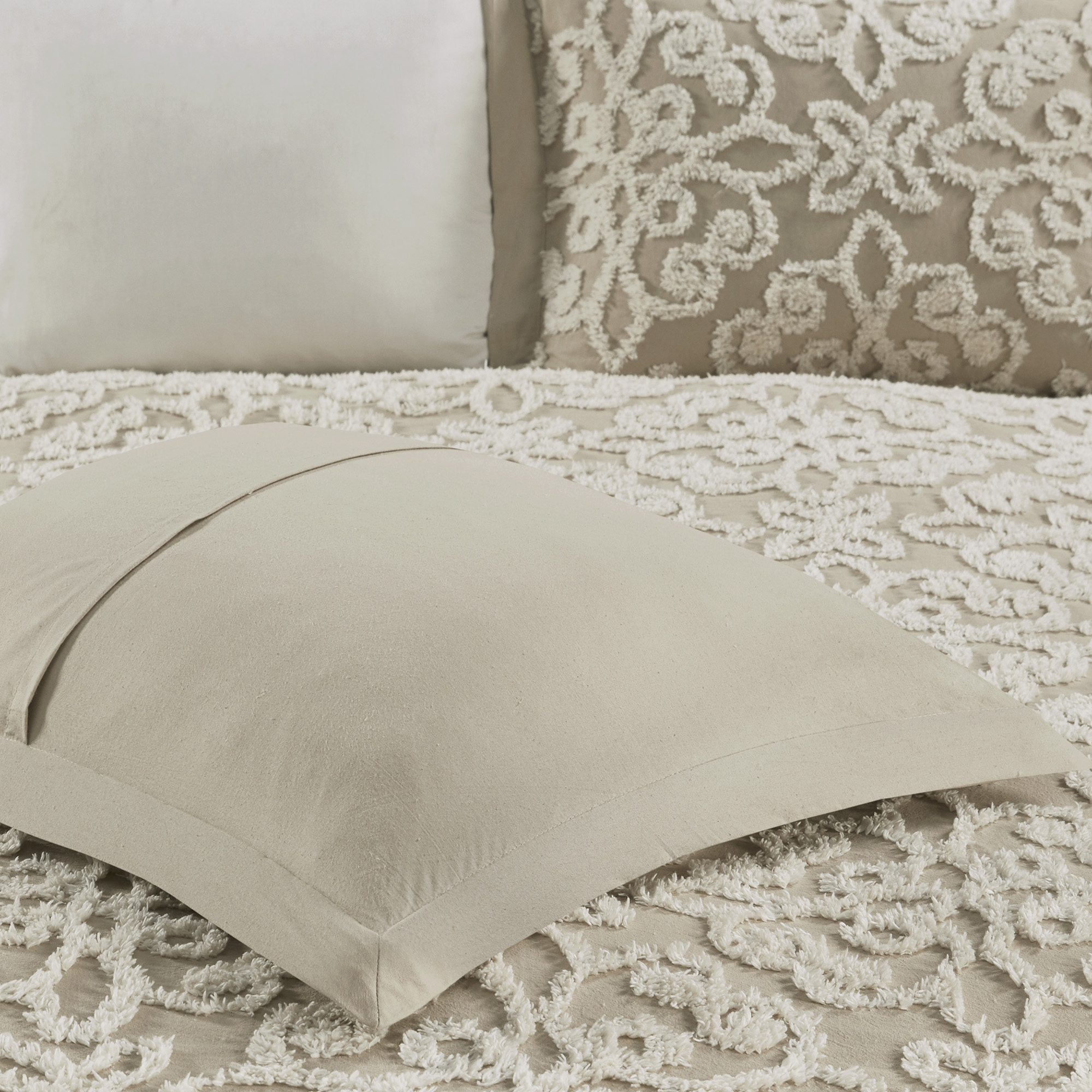 Sabrina 3 Piece Tufted Cotton Chenille Bedspread Set