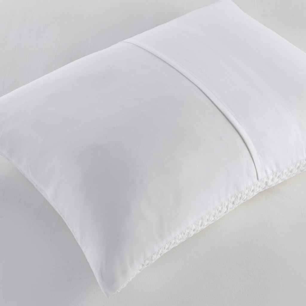 Mina Weave Textured Duvet Cover Set