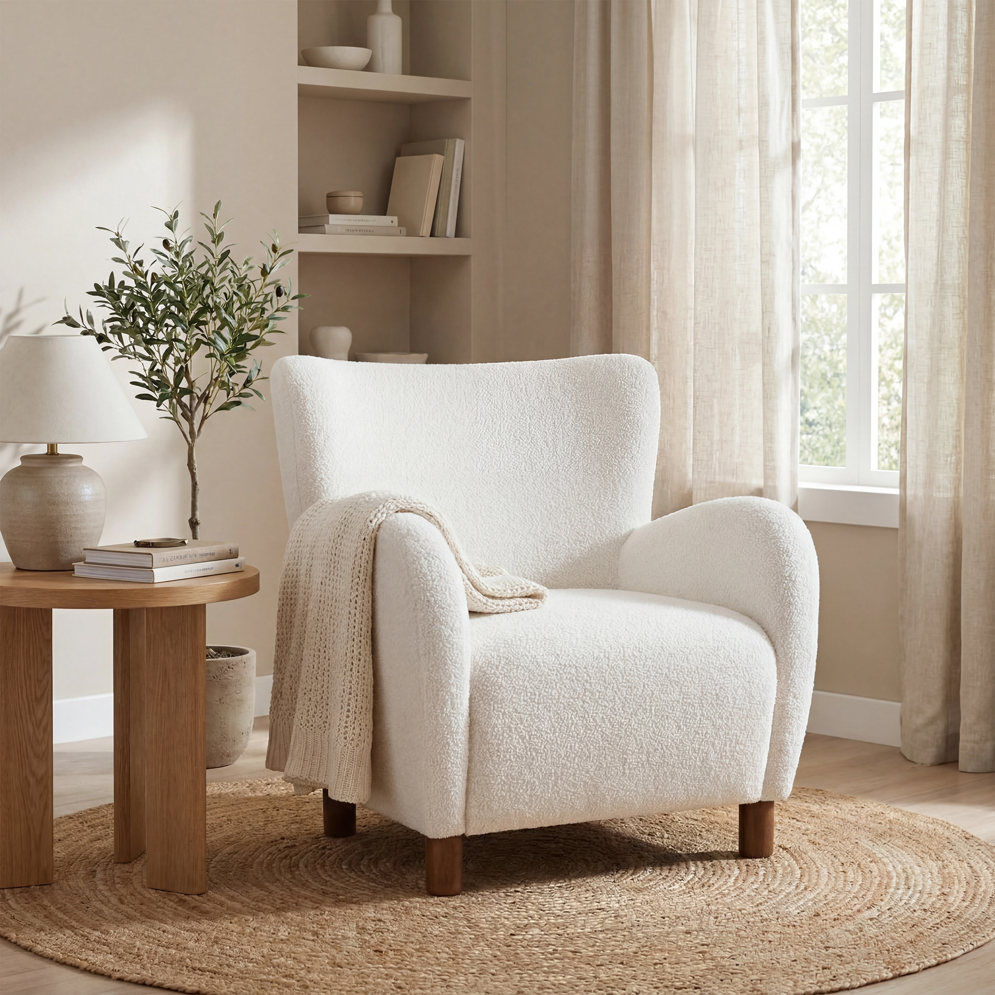 Stella Wingback Armchair