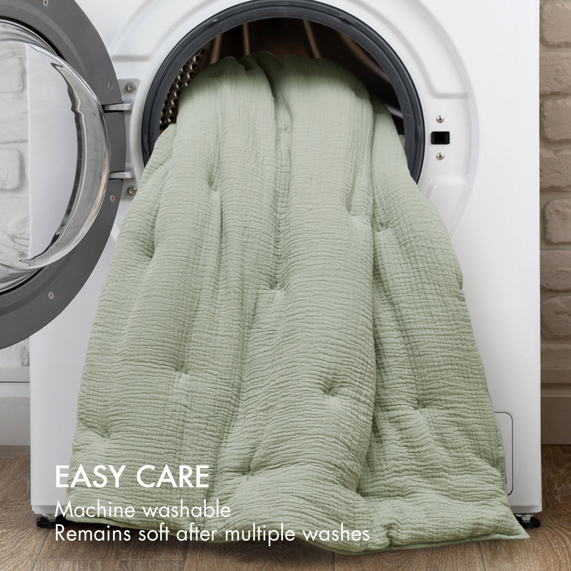 Breeze cotton gauze embroidered Euro Sham