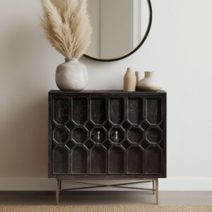 Hanley Honeycomb 2-door wood storage cabinet from Madison Park in Black. Hanley Honeycomb 2-door wood storage cabinet from Madison Park in Black. Hanley Honeycomb 2-door wood storage cabinet from Madison Park in Black. Hanley Honeycomb 2-door wood storage cabinet from Madison Park in Black. Hanley Honeycomb 2-door wood storage cabinet from Madison Park in Black.