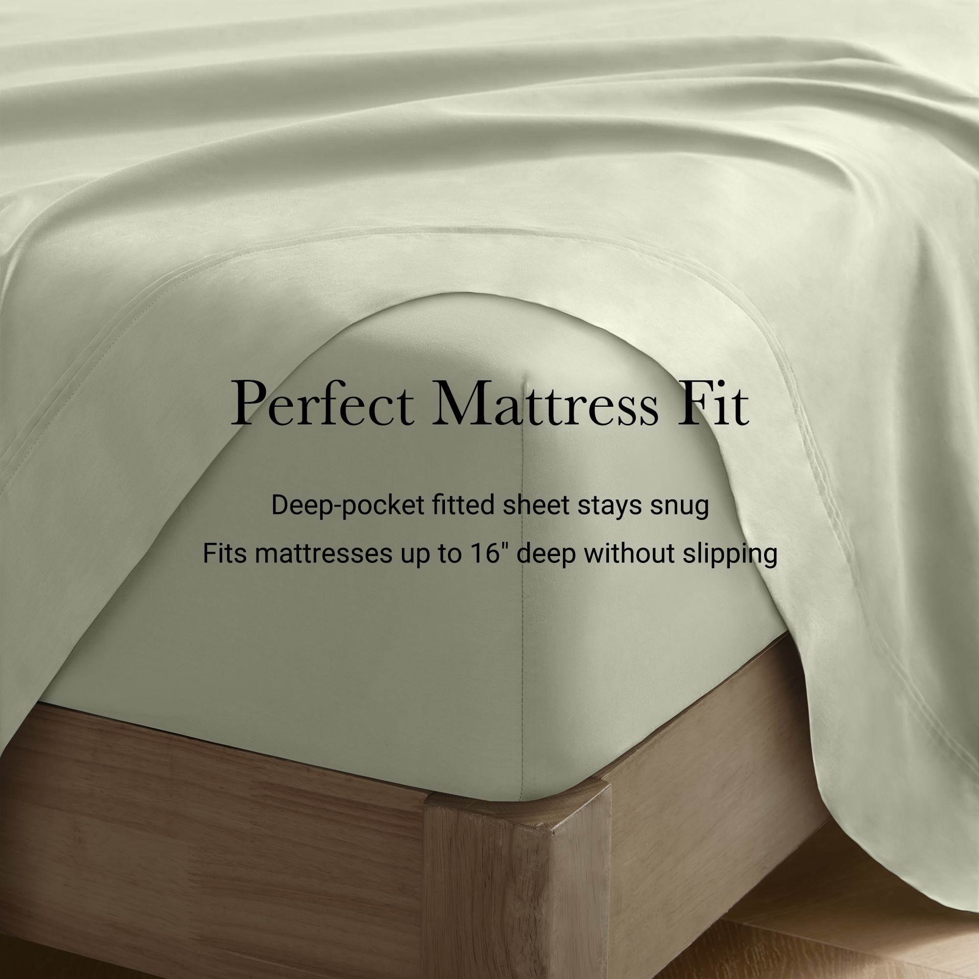 100% Egyptian Cotton Sateen Sheet Set