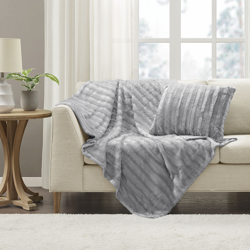 Duke Long Fur Throw