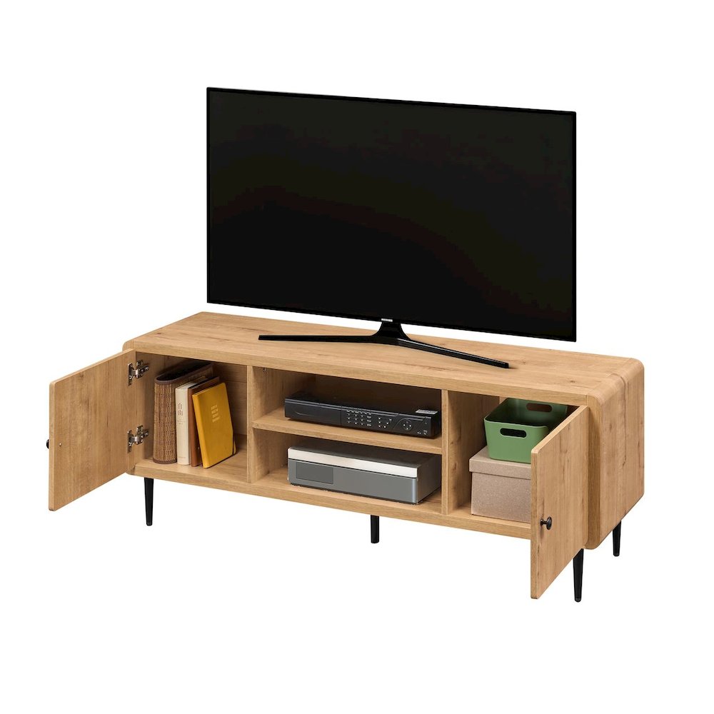 Techni Mobili Mid-Century Modern TV Stand for TV’s Up to 60”