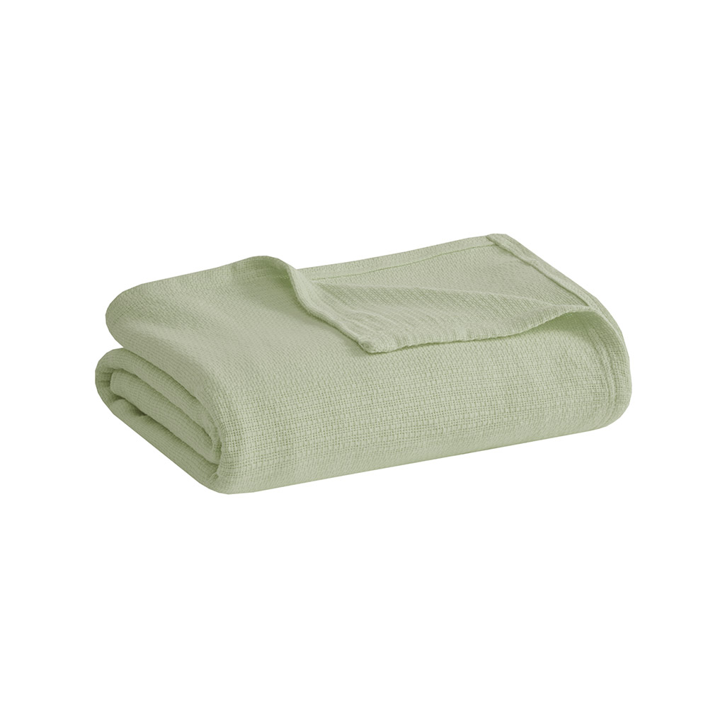Freshspun Basketweave Cotton Blanket