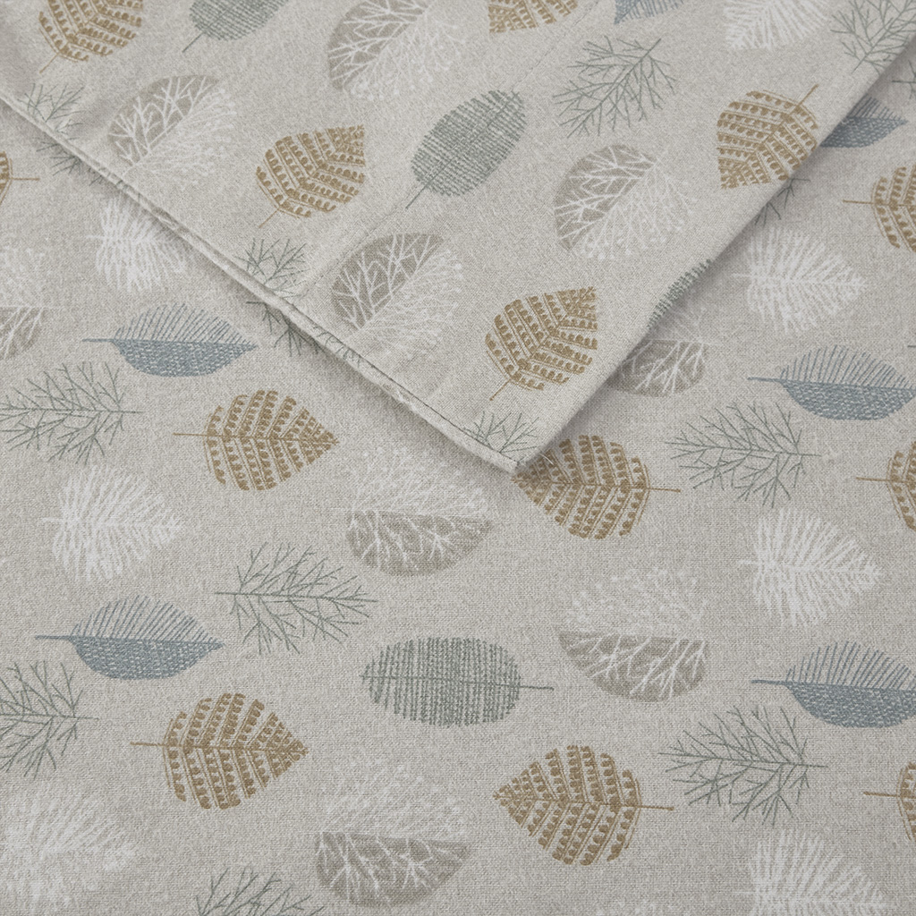 Cozy Cotton Flannel Printed Sheet Set