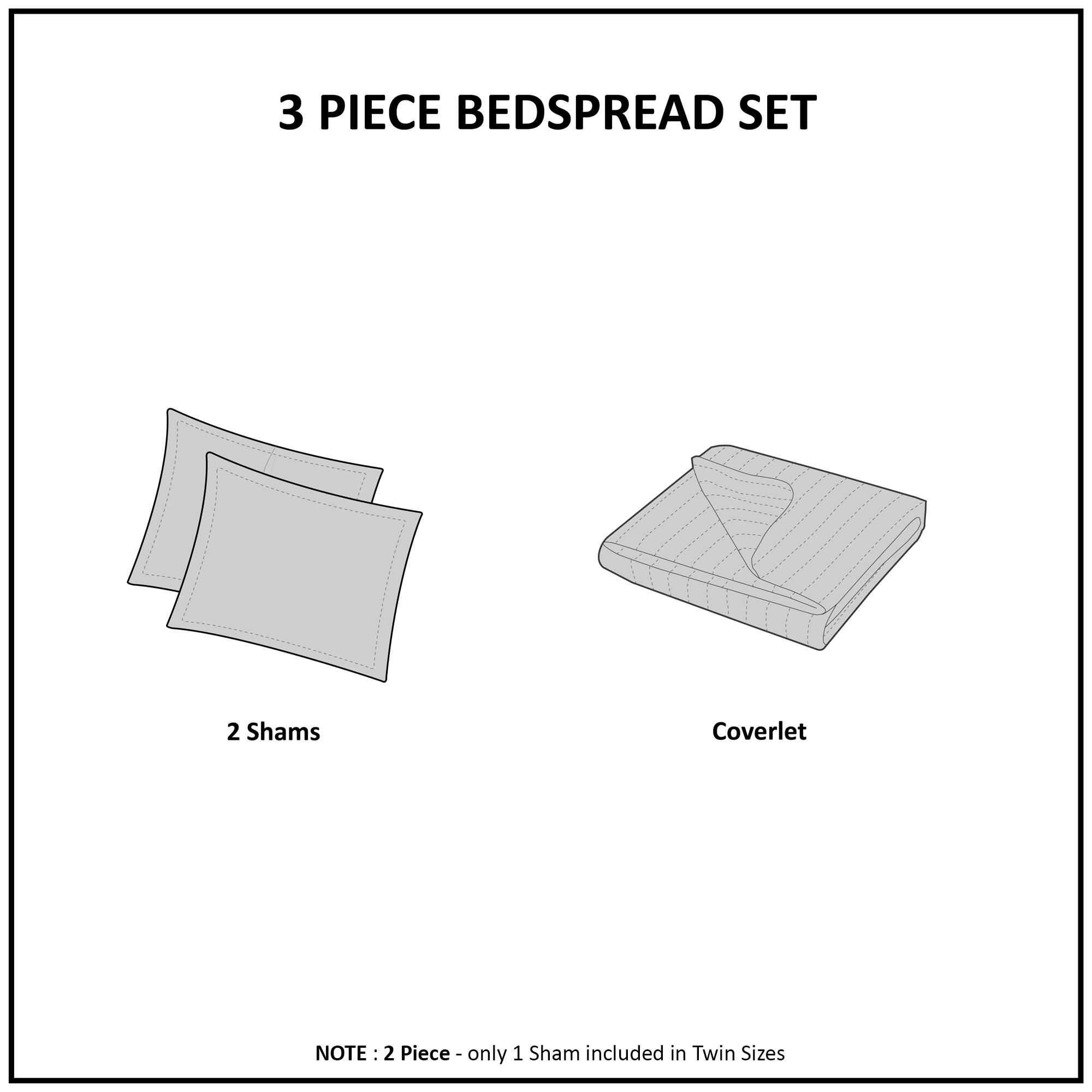 Harper 3 Piece Velvet Quilt Set