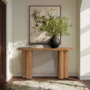 Benji Oval Console Table from INK+IVY in Natural. Benji Oval Console Table from INK+IVY in Natural. Benji Oval Console Table from INK+IVY in Natural. Benji Oval Console Table from INK+IVY in Natural. Benji Oval Console Table from INK+IVY in Natural.