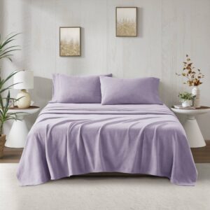 Micro Fleece Sheet Set from True North by Sleep Philosophy in  Lavender. Micro Fleece Sheet Set from True North by Sleep Philosophy in  Lavender. Micro Fleece Sheet Set from True North by Sleep Philosophy in  Lavender. Micro Fleece Sheet Set from True North by Sleep Philosophy in  Lavender. Micro Fleece Sheet Set from True North by Sleep Philosophy in  Lavender.