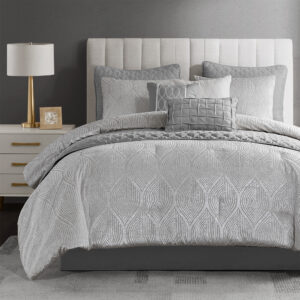 Nocturne Comforter Set from Madison Park in  Grey. Nocturne Comforter Set from Madison Park in  Grey. Nocturne Comforter Set from Madison Park in  Grey. Nocturne Comforter Set from Madison Park in  Grey. Nocturne Comforter Set from Madison Park in  Grey.