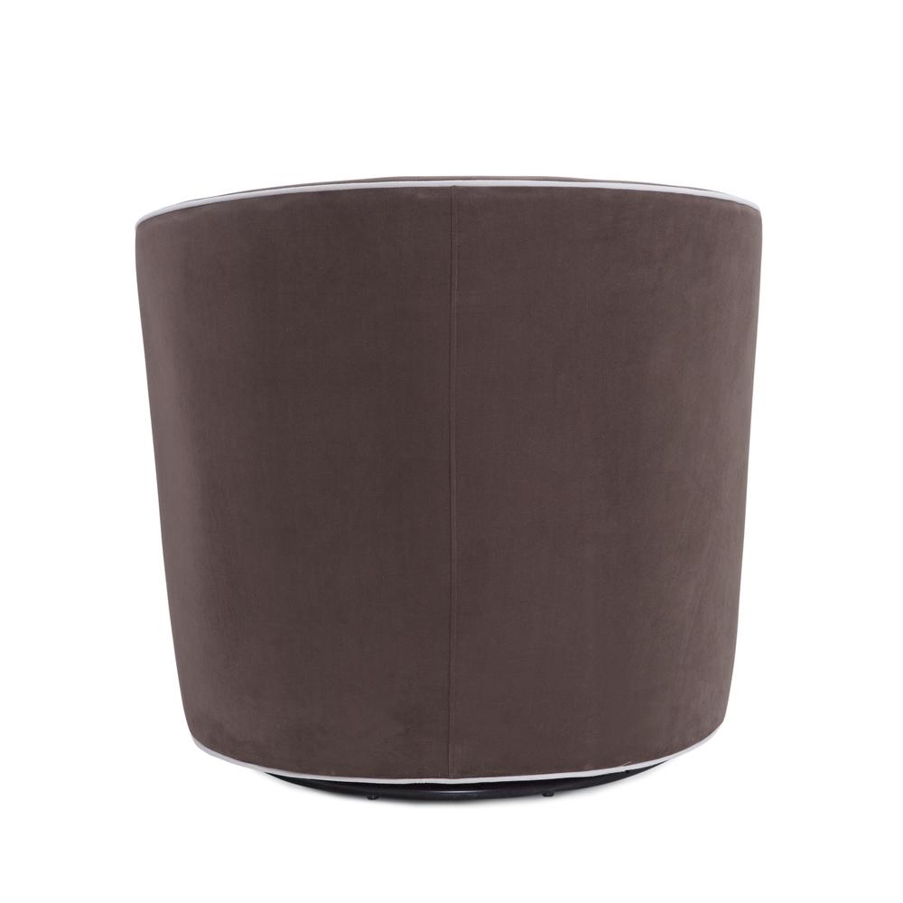 Keely Maple Brown Swivel Chair