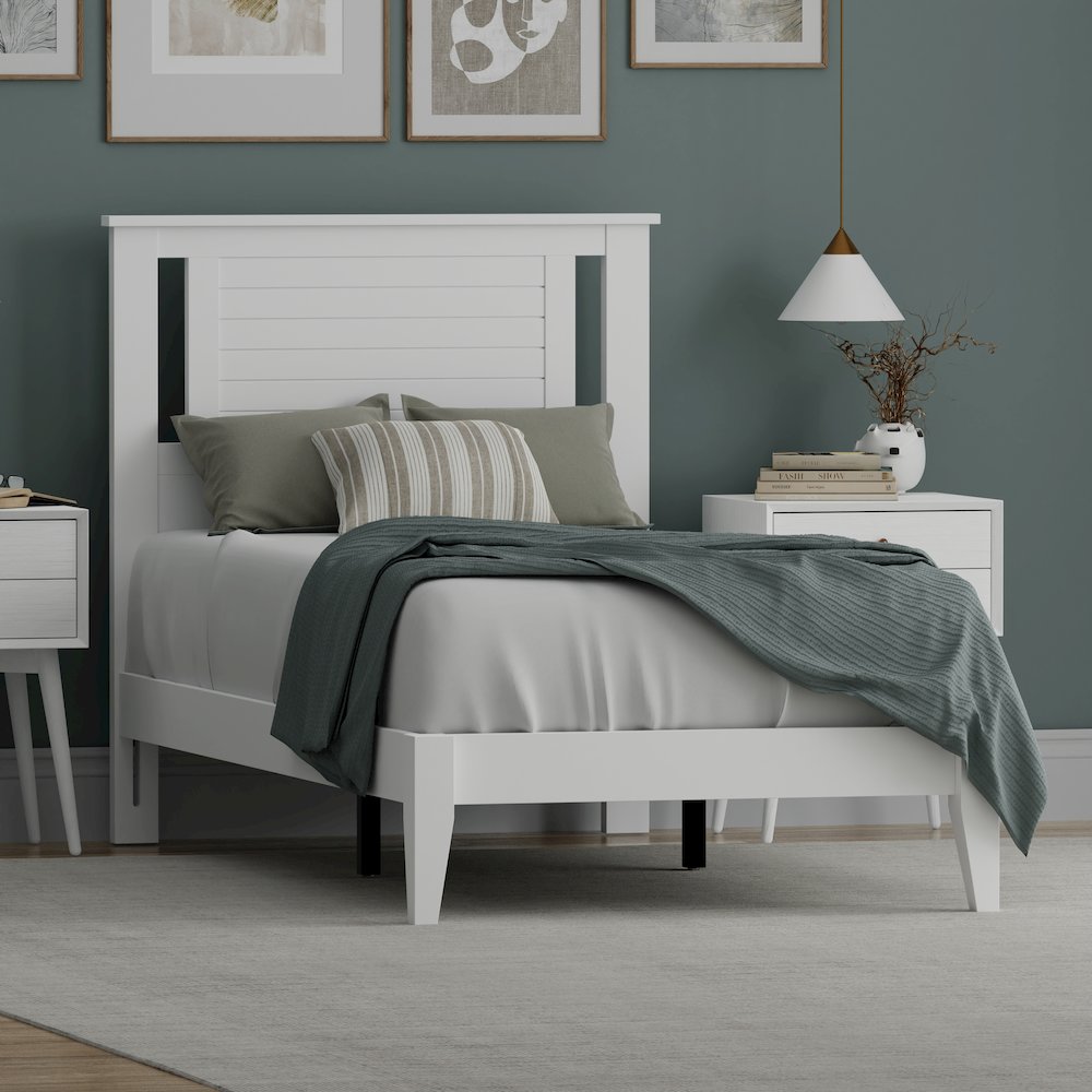 Cordova Solid Wood Twin Platform Bed
